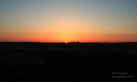 Sunrise from the Lek
