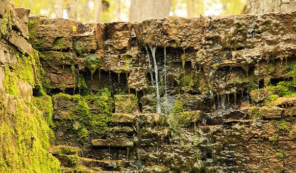 Seeping Part of Hidden Falls