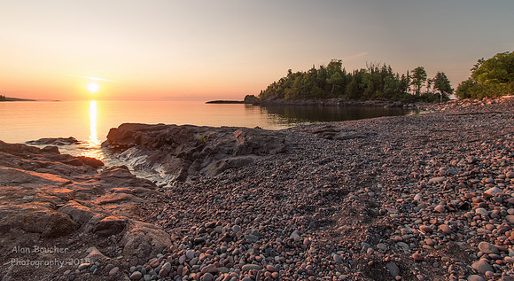 Sunrise at Sugarloaf Cove on June 27, 2015