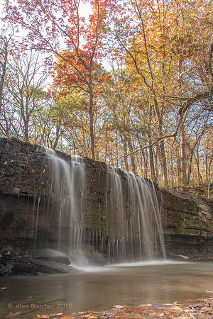 Hidden Falls in the Fall