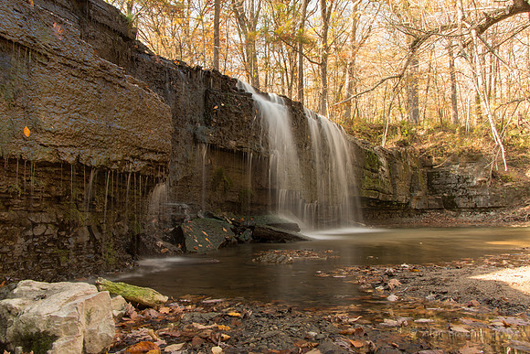 Hidden Falls in the Fall