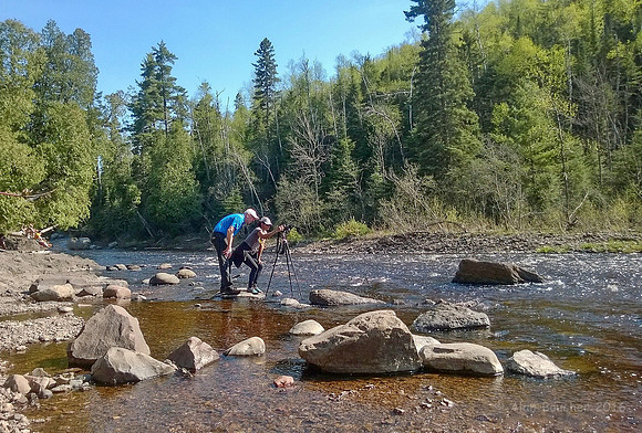 Giving Expert Tips on Capturing the Falls