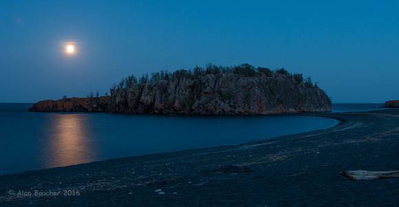 Moon Over the Island