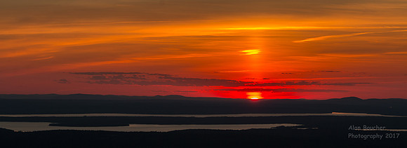 Sunset from Cadillac Mountain
