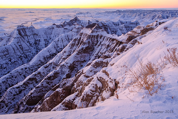 Snow Covered Peaks