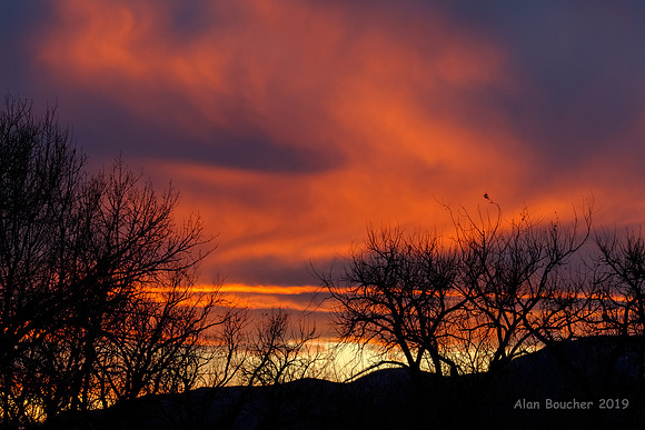 Fiery Sunset