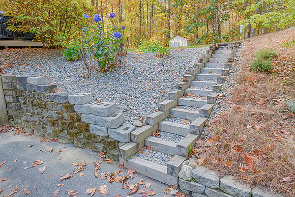 Steps to the Backyard
