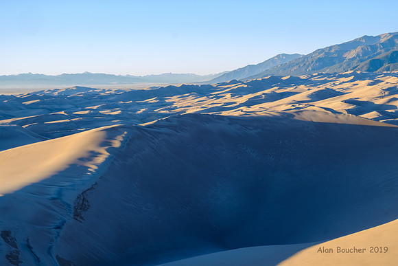 Sun Setting over the Dunes