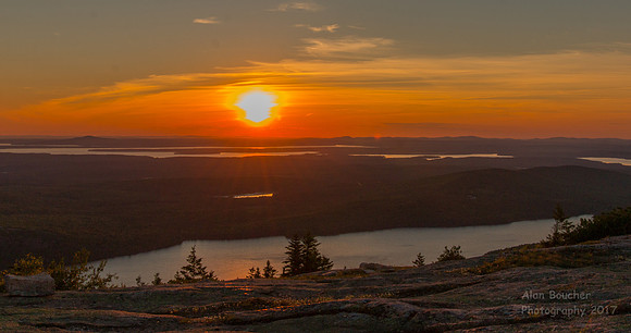 Sunset from Cadillac Mountain