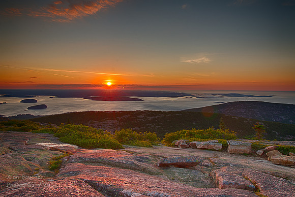 Sunrise from Cadillac Mountain