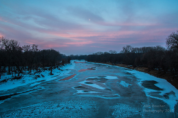 Minnesota River at Civil Twilight